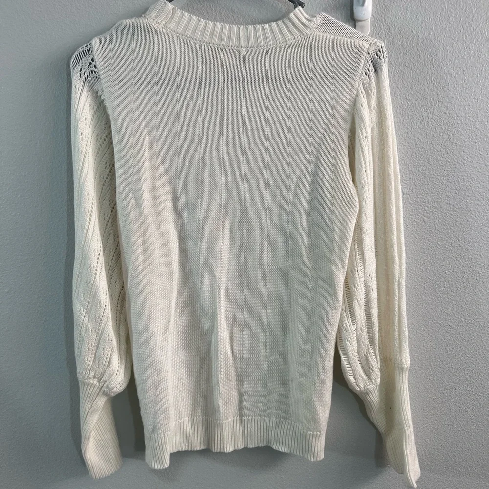 Cynthia‎ Rowley white sweater